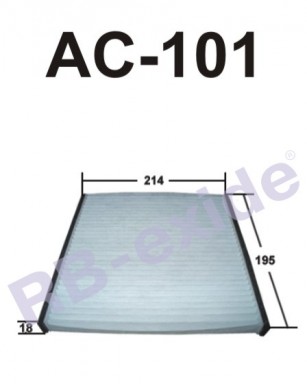 Фильтр салонный RB AC101