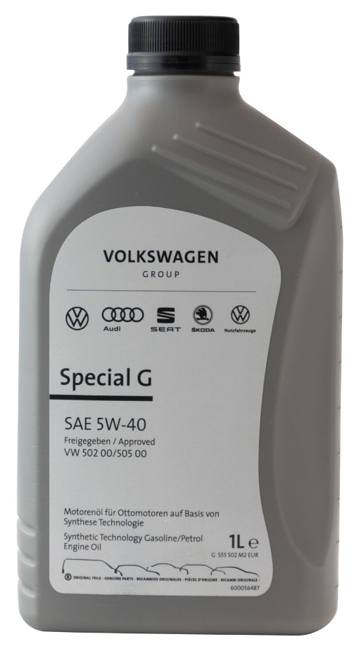 Моторное масло VOLKSWAGEN GR52502M2 502/505 5w-40 1л