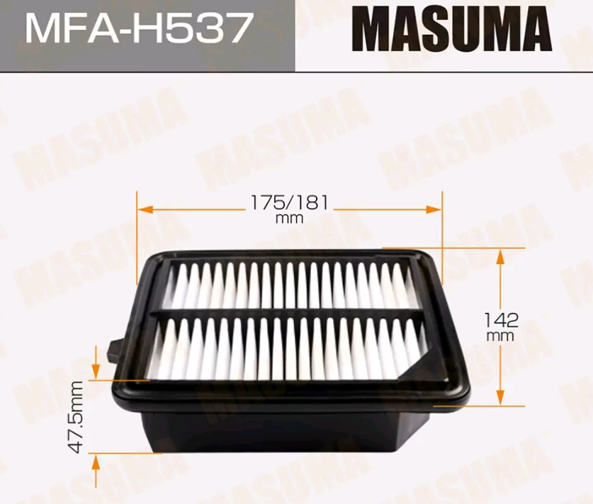 Фильтр воздушный MASUMA MFAH537