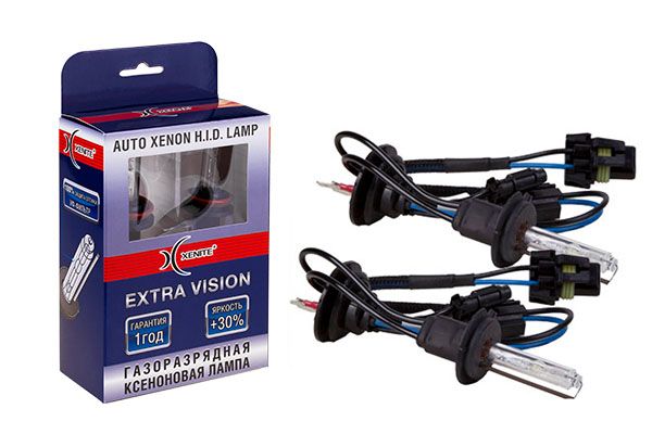 XENITE Ксеноновая лампа H7 6000k Extra Vision (Яркость +30%)