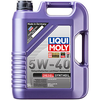 Моторное масло LIQUI MOLY DSynthoil High Tech 5w-40 5л _