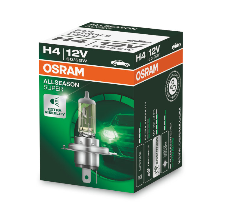 OSRAM H4 12V 60/55W P43t 64193ALS