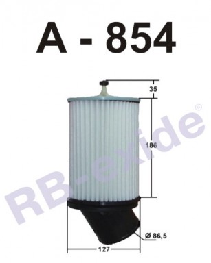 Фильтр воздушный RB A854 к _