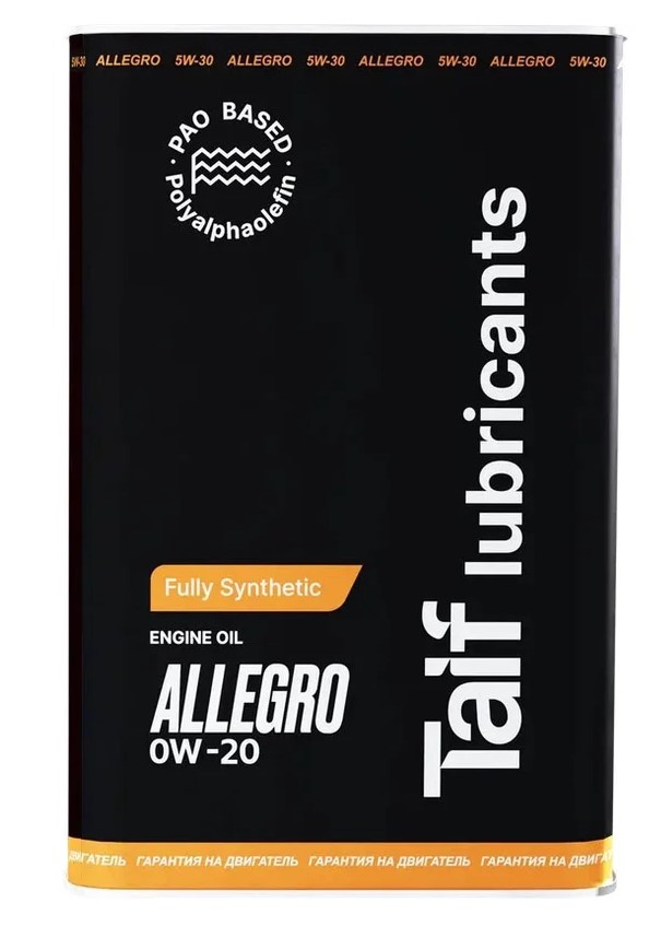 Моторное масло TAIF ALLEGRO 0w-20 1л