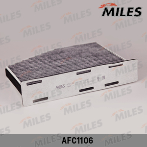 Фильтр салонный MILES AFC1106 угольный