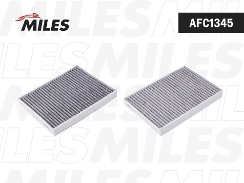 Фильтр салонный MILES AFC1345 угольный
