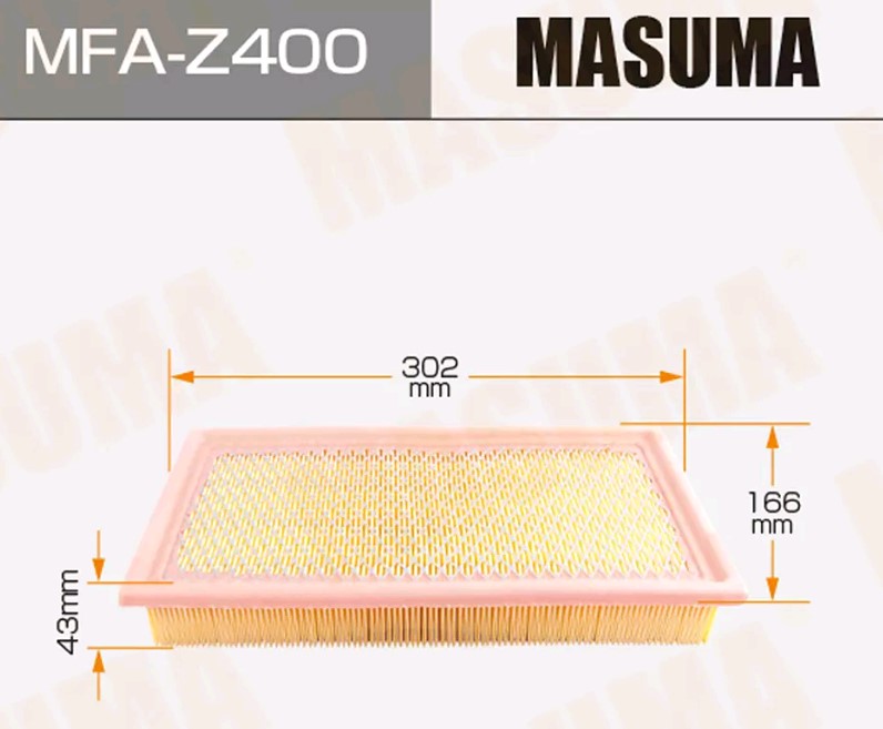 Фильтр воздушный MASUMA MFAZ400