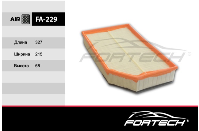 Фильтр воздушный FORTECH FA229 _