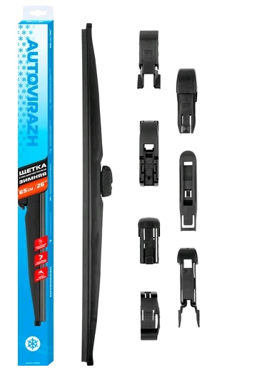 Щетка стеклоочистителя AUTOVIRAZH WINTER 26"/650мм зимняя
