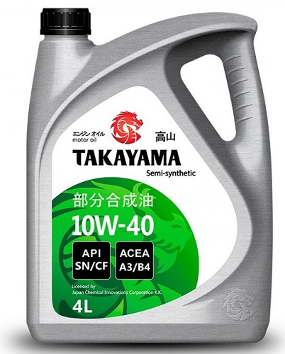 Моторное масло TAKAYAMA 10w-40 SN/СF 4л _