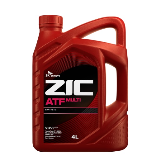 Масло трансмиссионное  ZIC ATF MULTI 4л