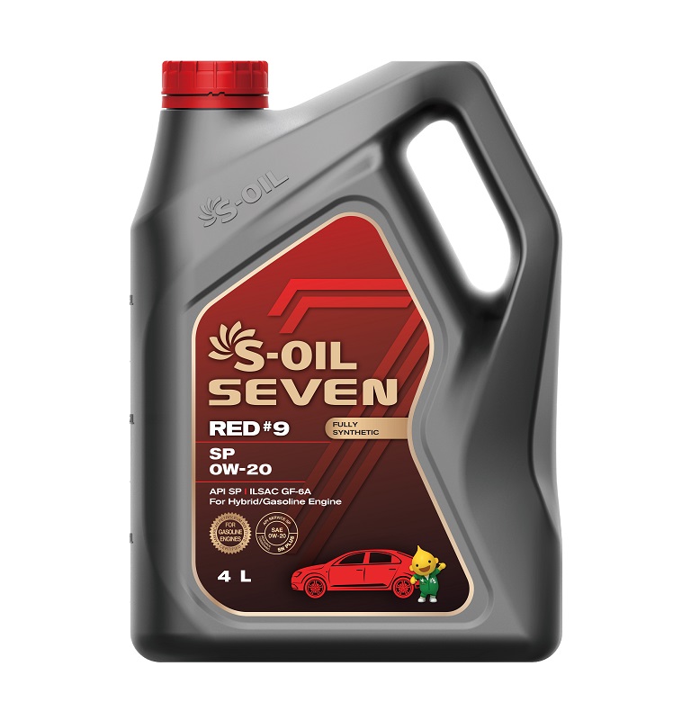 Моторное масло S-OIL 7 RED 0w-20 SP 4л