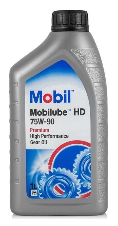 Масло трансмиссионное  Mobil Mobilube HD 75w-90 1л
