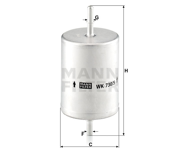 Фильтр топливный MANN WK7305