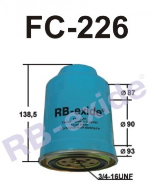 Фильтр топливный RB FC226