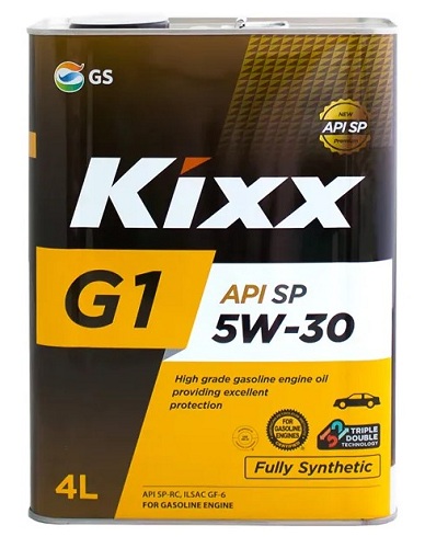 Моторное масло KIXX G1/GX7 SP/SQ 5w-30 4л