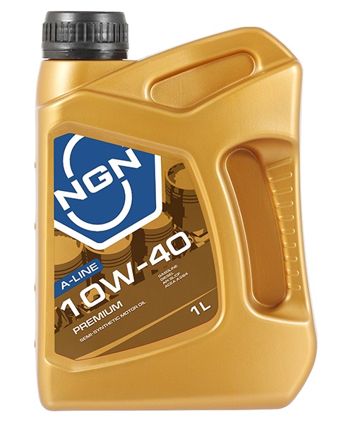 Моторное масло NGN 10w-40 PREMIUM A-LINE SL/CF 1л