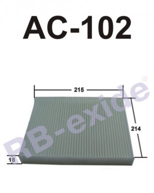 Фильтр салонный RB AC102