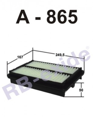 Фильтр воздушный RB A865