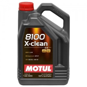 Моторное масло Motul 8100 X-clean + 5w-30 5л