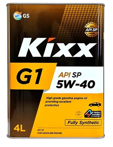 Моторное масло KIXX G1/GX7 SP/SQ 5w-40 4л