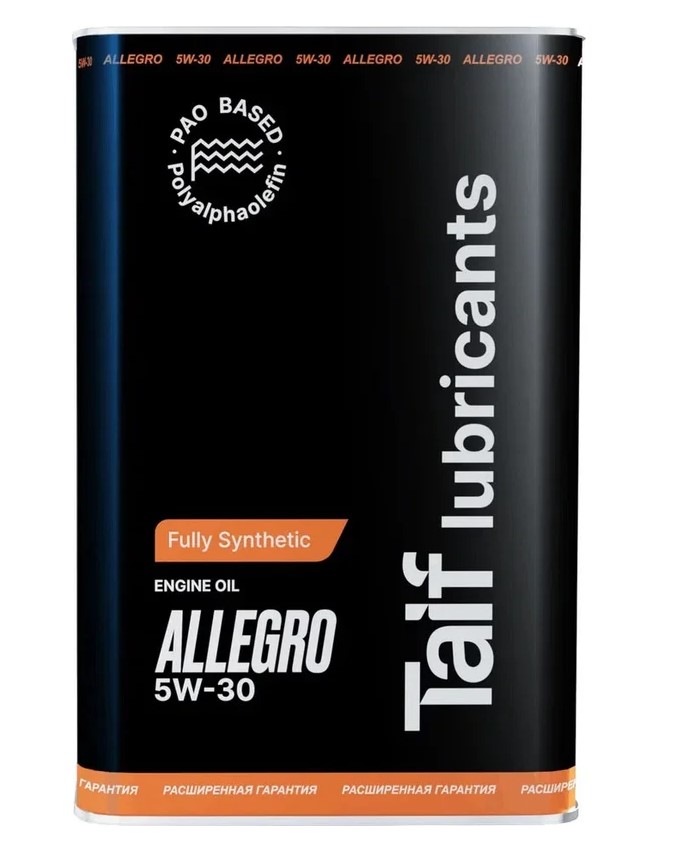 Моторное масло TAIF ALLEGRO 5w-30 4л