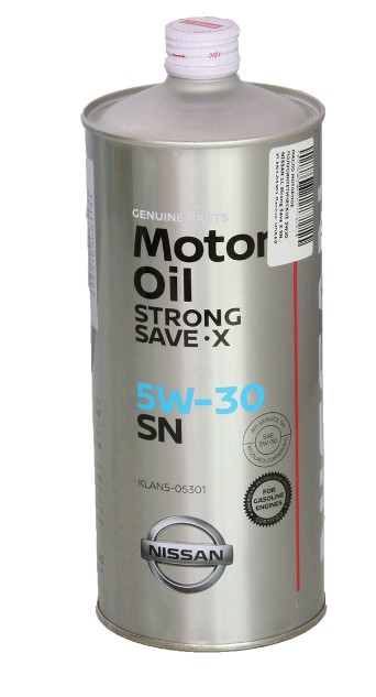 Моторное масло NISSAN STRONG SAVE-X 5w-30 SN/SP 1л ЖБ