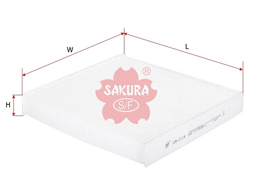 Фильтр салонный SAKURA CA1114