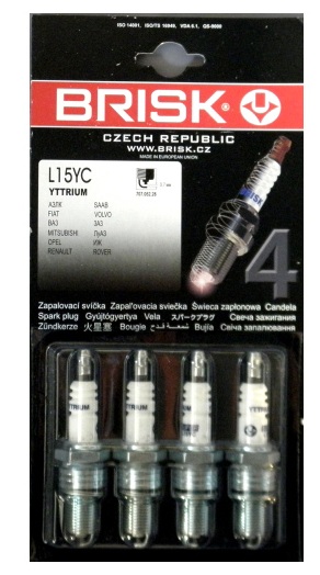 Свечи  Brisk0001  L15YC