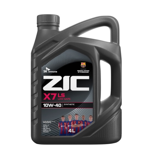 Моторное масло ZIC X7 LS SN 10w-40 4л