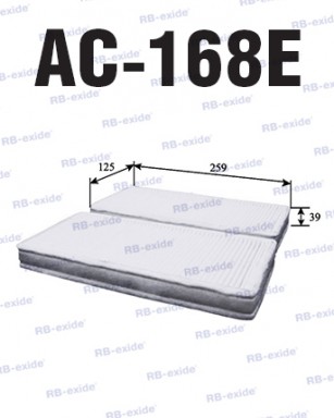 Фильтр салонный RB AC168E