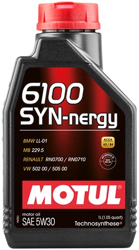 Моторное масло Motul 6100 Syn-Nergy 5w-30 1л