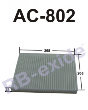 Фильтр салонный RB AC802