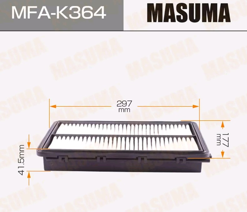 Фильтр воздушный MASUMA MFAK364