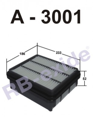 Фильтр воздушный RB A3001