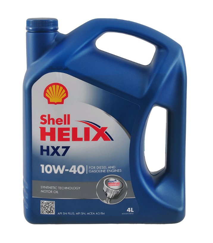 Моторное масло Shell HX7 10w-40 4л