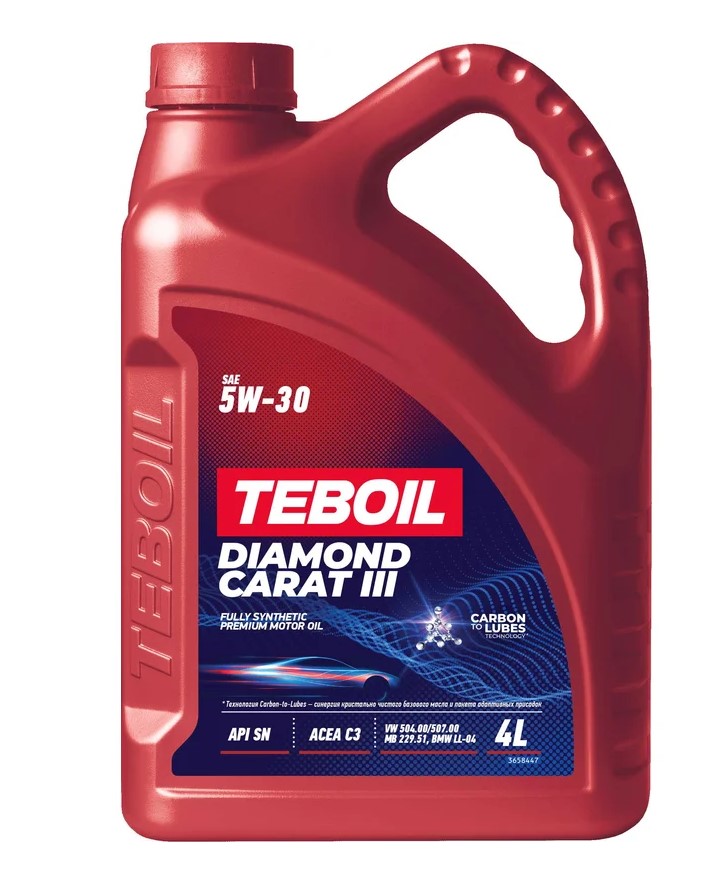 Моторное масло TEBOIL DIAMOND CARAT III 5w‑30 4л