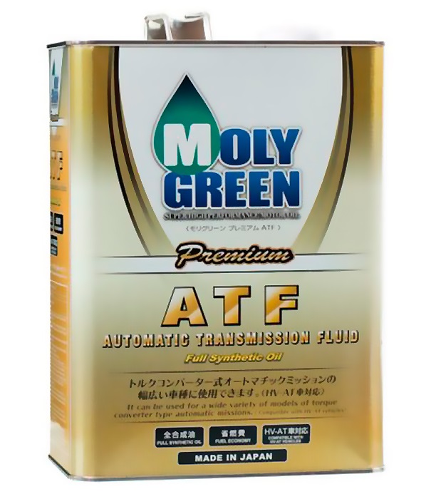 Масло трансмиссионное  MOLYGREEN PREMIUM ATF 4л