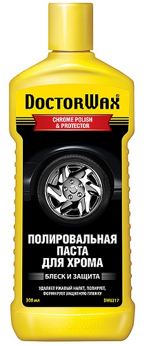 Doctor Wax DW8317 Полировальная паста для хрома 300мл