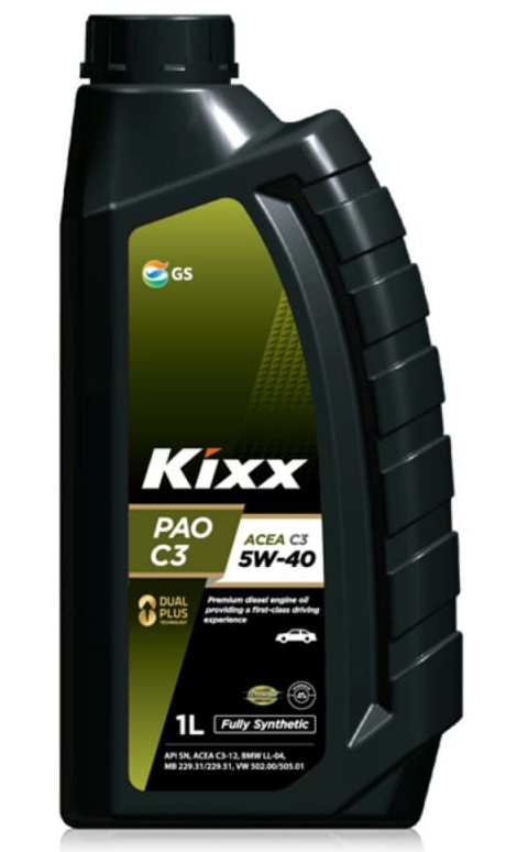 Моторное масло KIXX PAO C3 5w-40 1л