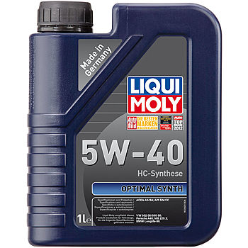 Моторное масло LIQUI MOLY Optimal 5w-40 1л