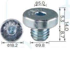 Пробка сливная АКПП TOYOTA/LEXUS 10х1,5