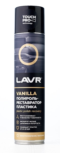 LAVR LN1418 Полироль-реставратор пластика 400мл