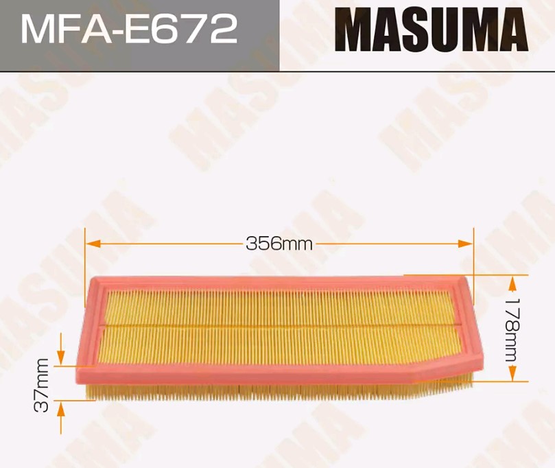 Фильтр воздушный MASUMA MFAE672