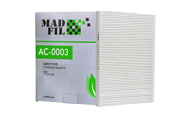 Фильтр салонный Madfil AC0003C угольный