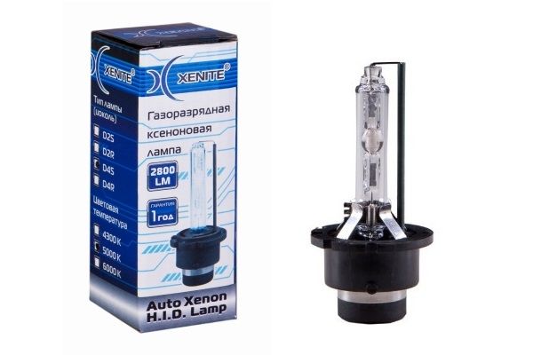 XENITE Ксеноновая лампа D4S 5000K