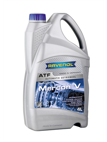 Масло трансмиссионное  RAVENOL ATF MERCON V 4л