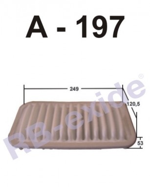Фильтр воздушный RB A197