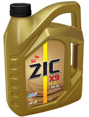 Моторное масло ZIC X9 LS SN 5w-30 4л