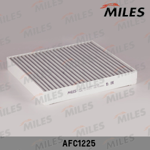 Фильтр салонный MILES AFC1225 угольный